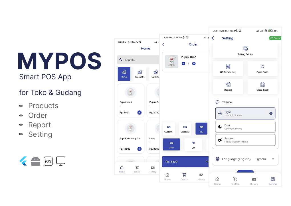 MyPOS - Flutter POS App